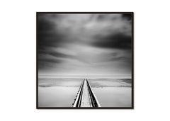 Over the Bridge, Ireland, black and white, minimalist, landscape, photography