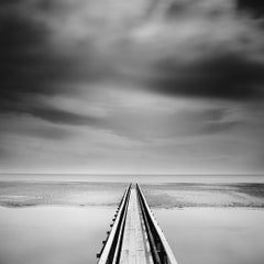 Over the Bridge, Irlanda, bianco e nero, minimalista, paesaggio, fotografia