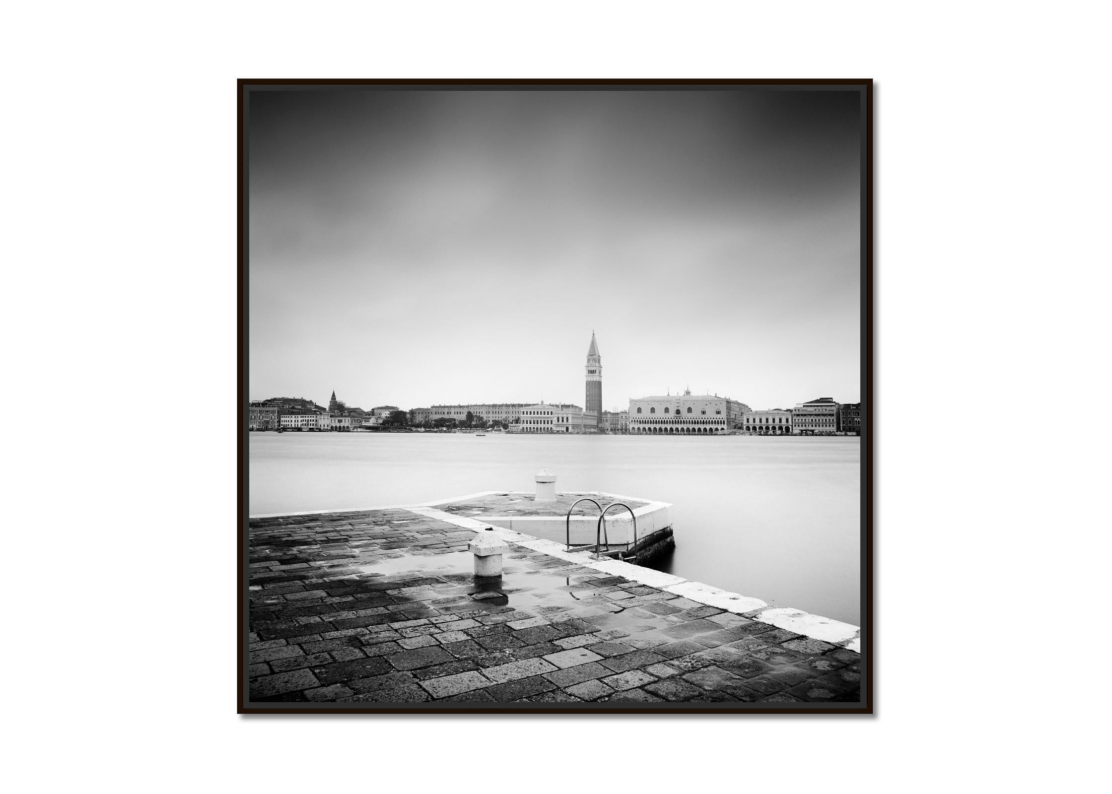 Palazzo Ducale, Venice, Italy, black and white photography, fine art, landscape - Photograph by Gerald Berghammer