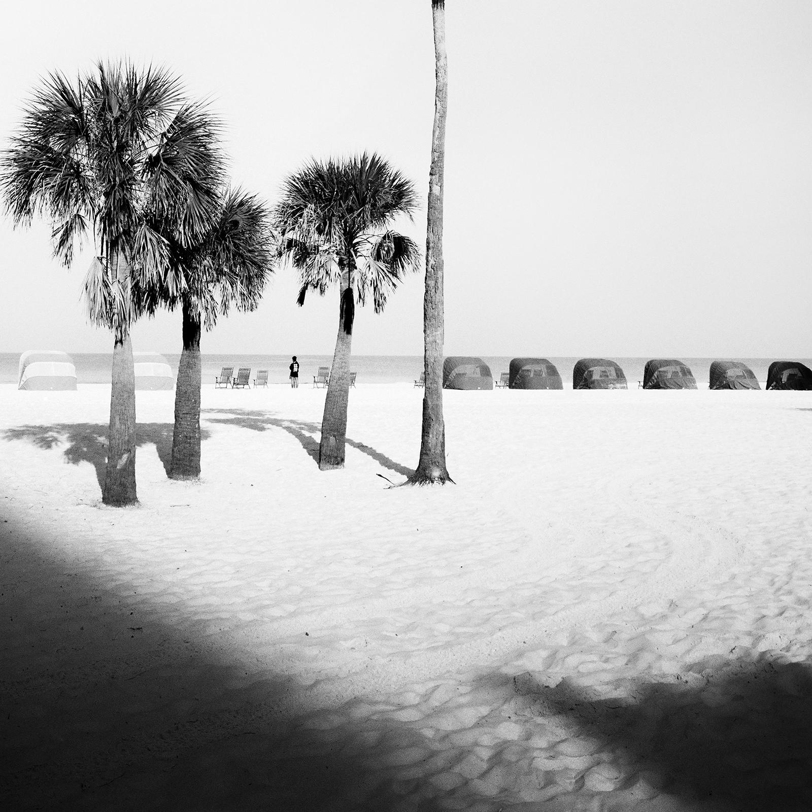Palm Beach, Palm Tree, Florida, USA, Schwarz-Weiß-Fotografie, limitierte Auflage im Angebot 4