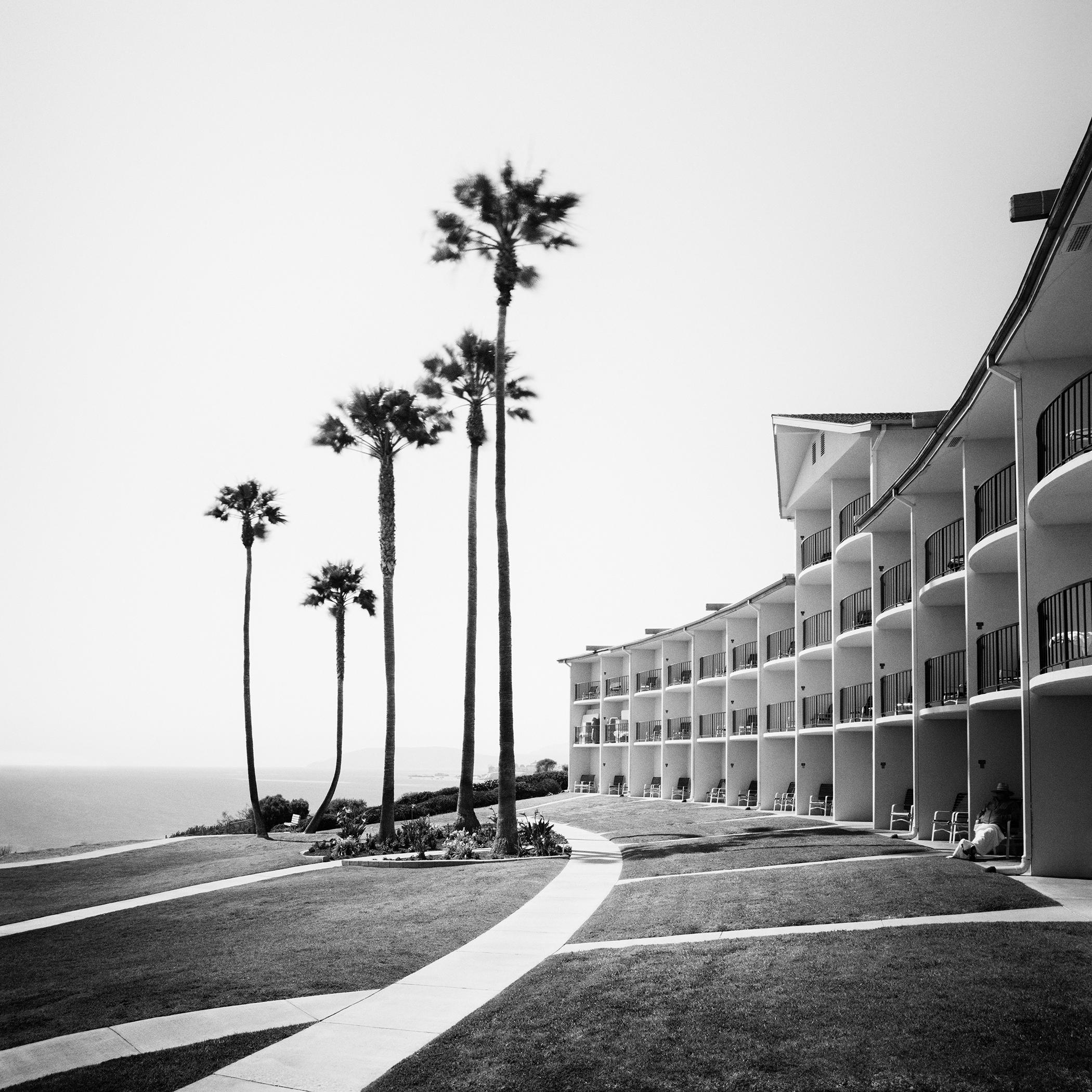 Palms Motel, Santa Barbara, USA, photographie noir et blanc, fine art landscape