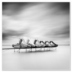 Pedal Boat - Balaton - long exposure waterscape photography - limited