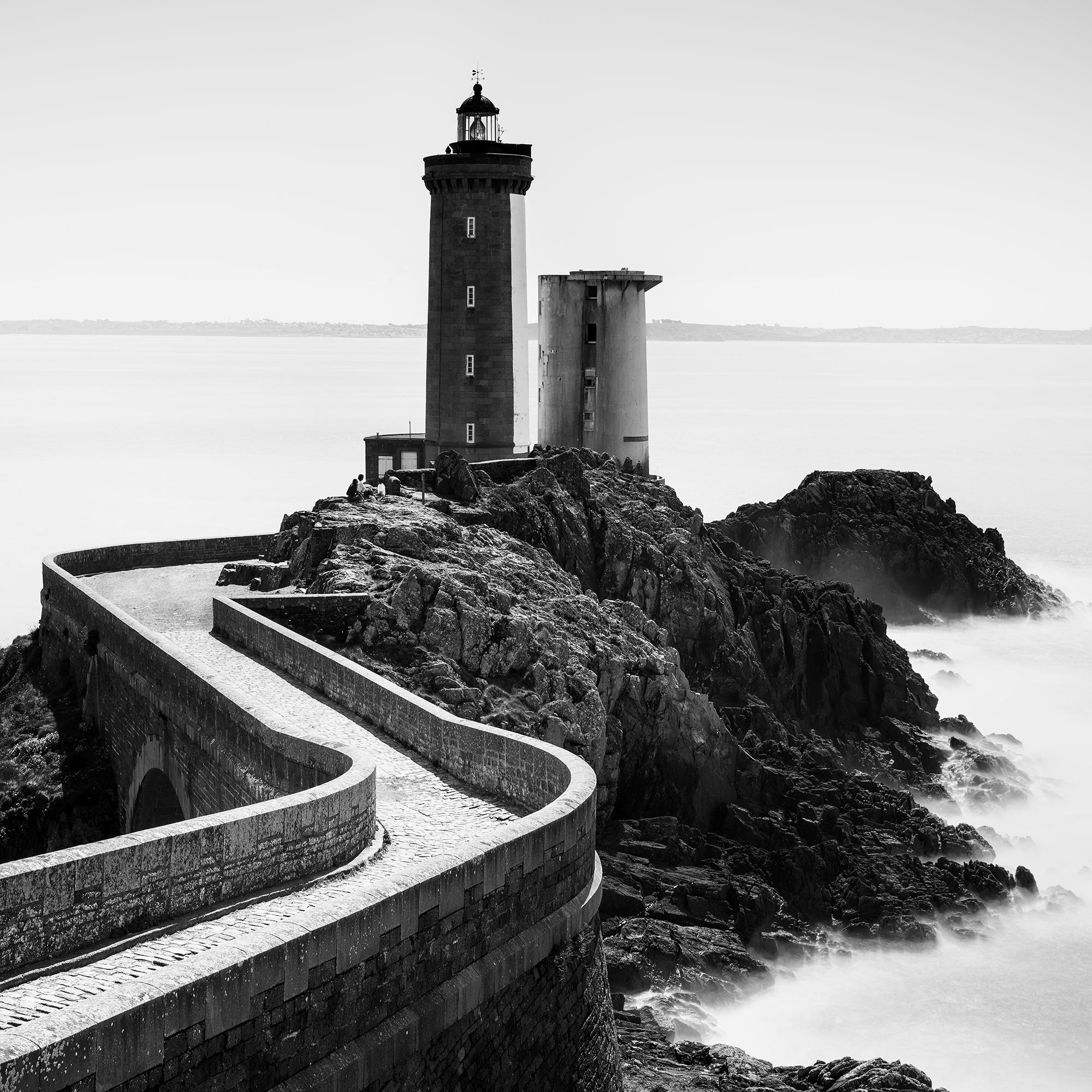 Faro di Petit Minou, fotografia in bianco e nero, paesaggio marino, edizione limitata in vendita 6