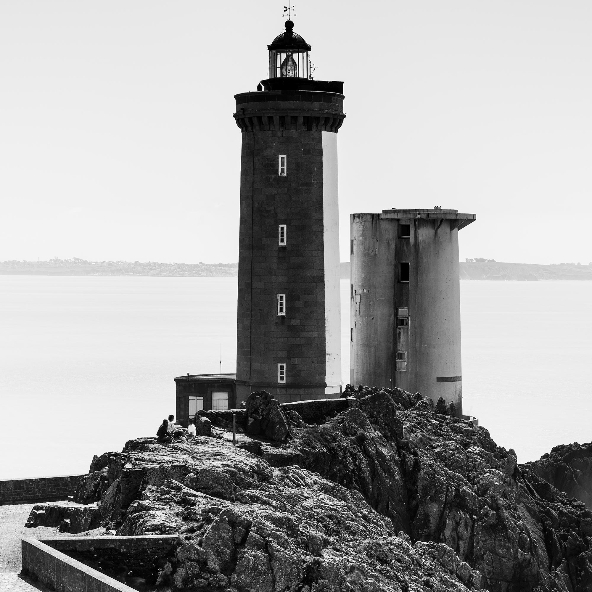 Faro di Petit Minou, fotografia in bianco e nero, paesaggio marino, edizione limitata in vendita 7