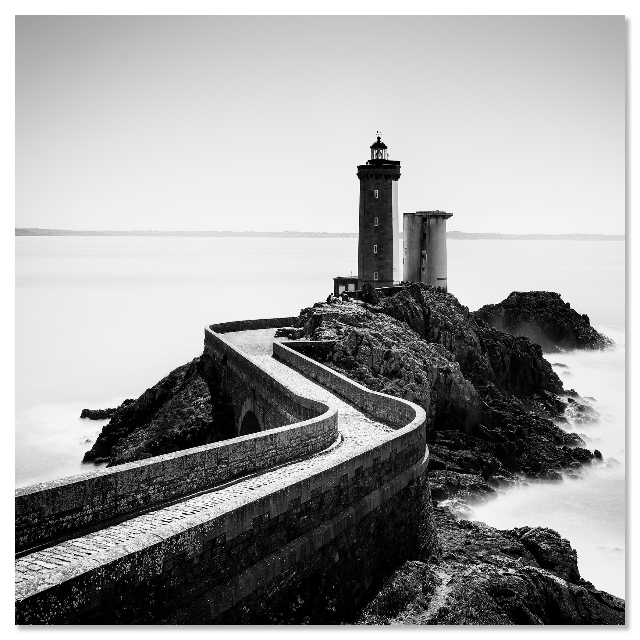 Faro di Petit Minou, fotografia in bianco e nero, paesaggio marino, edizione limitata in vendita 3