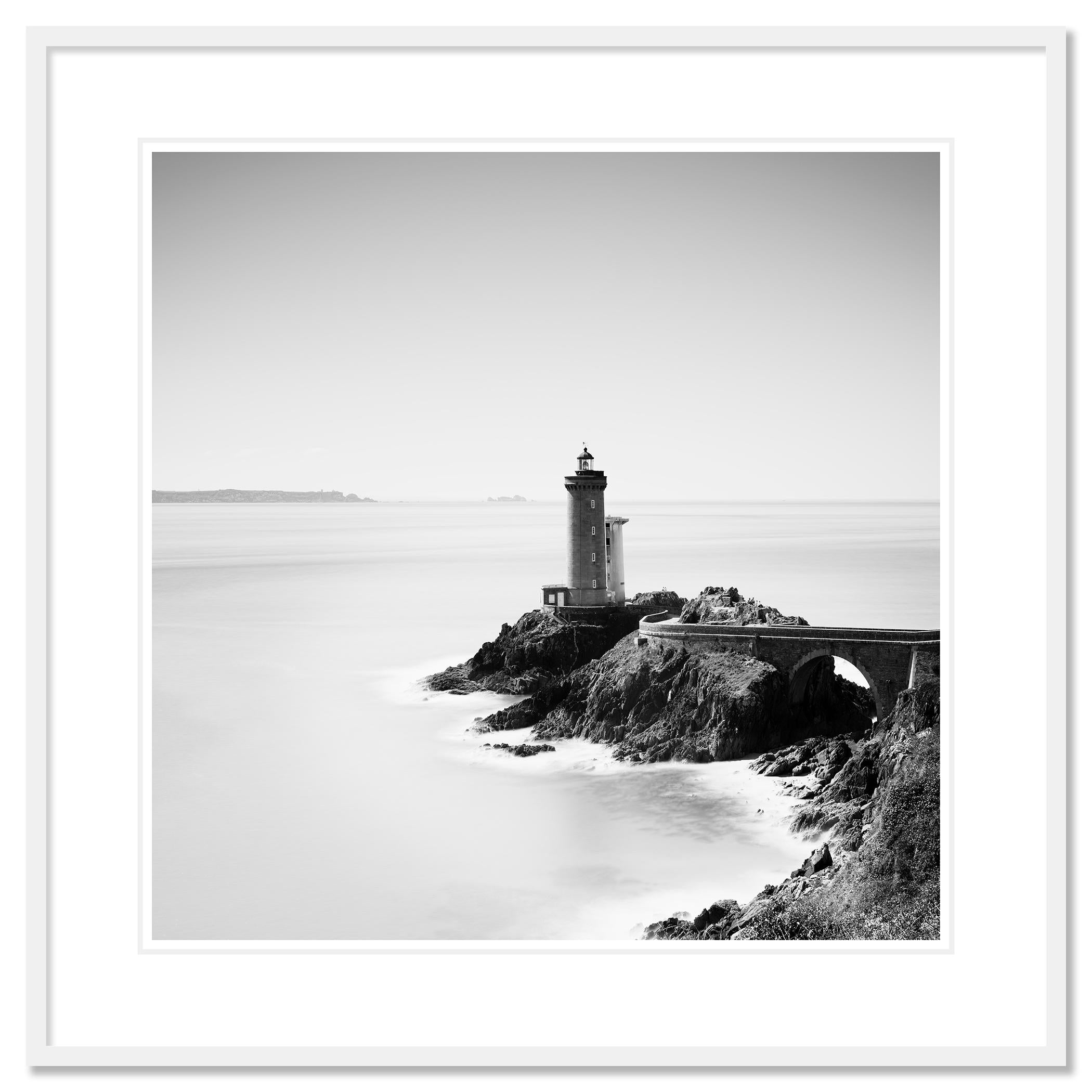 Photographie d'art en noir et blanc, longue exposition, paysage aquatique - paysage. Tirage à l'encre pigmentaire d'archives faisant partie d'une édition limitée à 7 exemplaires. Tous les tirages de Gerald Berghammer sont réalisés sur commande en