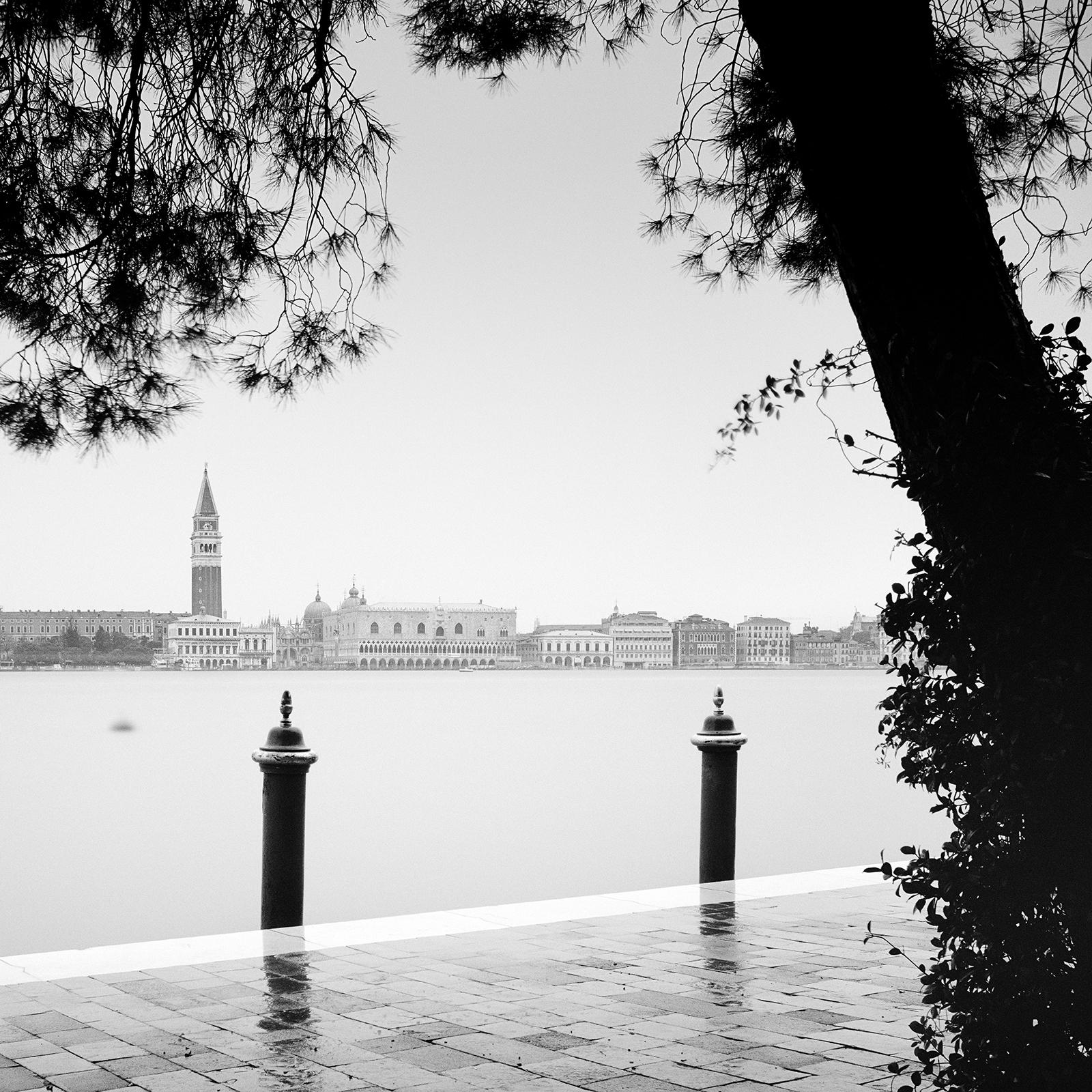 Piazza San Marco, Venice, Canal Grande, black and white photography, landscape For Sale 4
