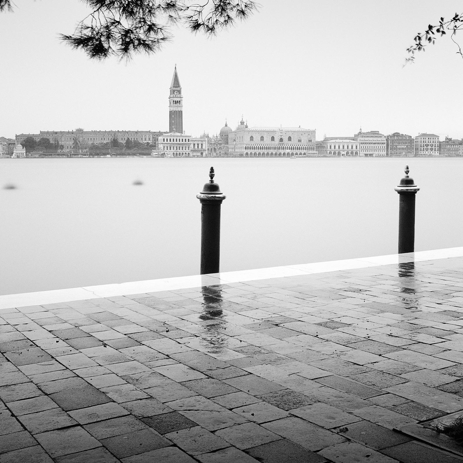 Piazza San Marco, Venice, Canal Grande, black and white photography, landscape For Sale 2