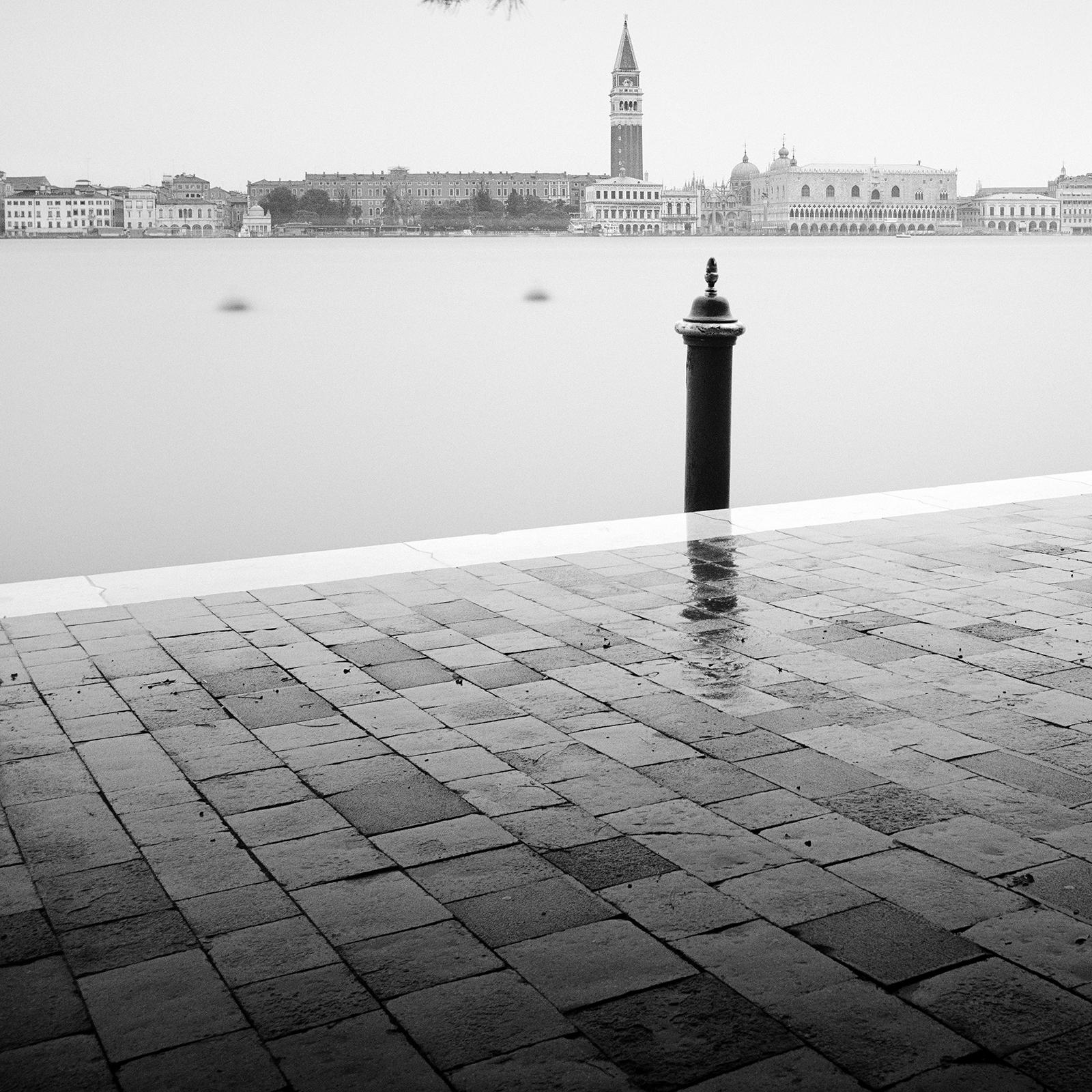 Piazza San Marco, Venice, Canal Grande, black and white photography, landscape For Sale 3