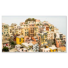 Villaggio pittoresco Cinque Terre Edizione limitata a colori in grande scala