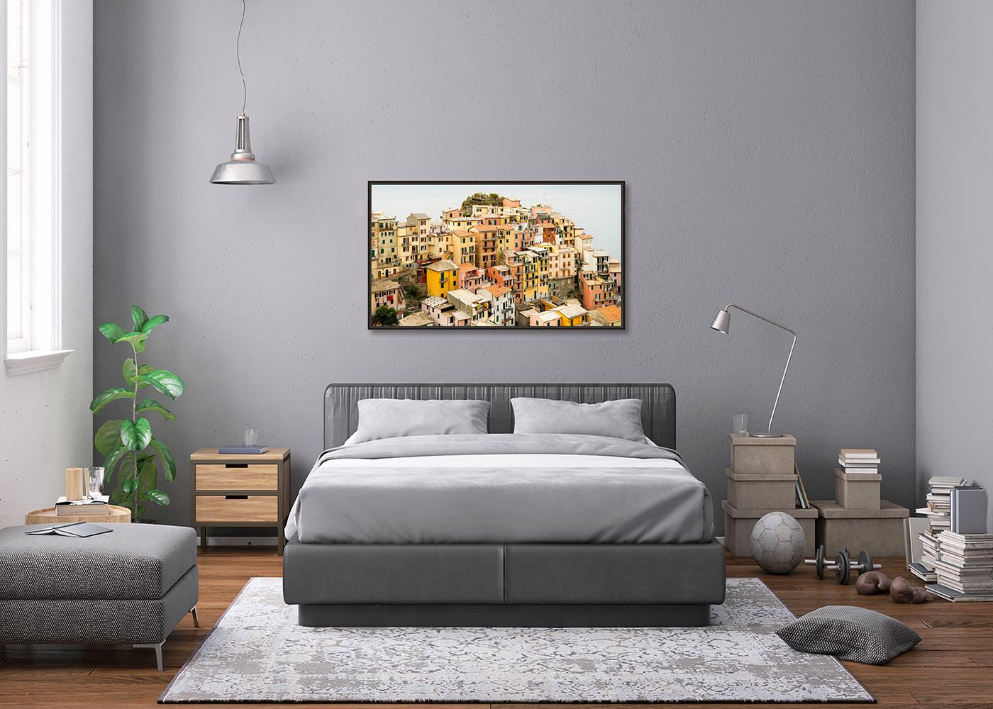 Picturesque Village, Cinque Terre, großformatige Farbfotografie, limitierte Auflage im Angebot 1
