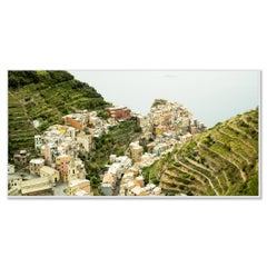 Picturesque Village - Vineyards Cinque Terre -  Landscape Panorama Photograpy