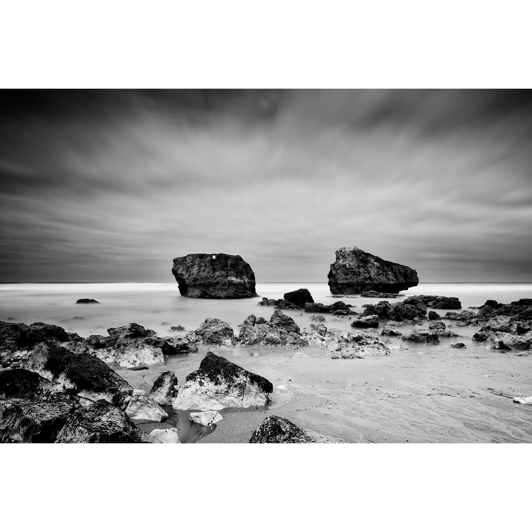 Point de vue Panorama, France – Limited-Edition Black and White Beach Photograph