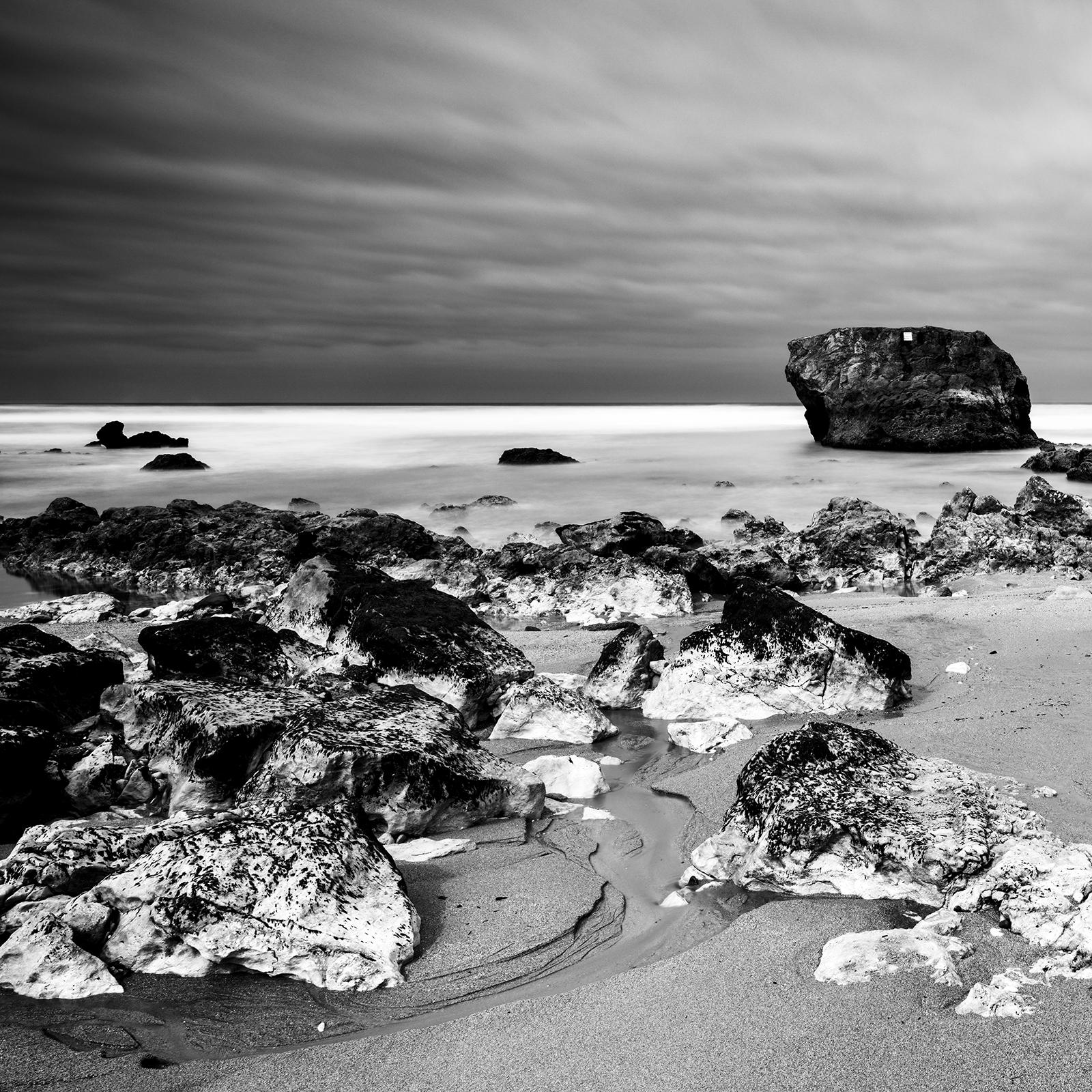 Point de vue Panorama, giant rock, black and white photography, landscape For Sale 5