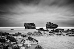 Point de vue Panorama, Giant Rock, black and white landscape photograph, limited