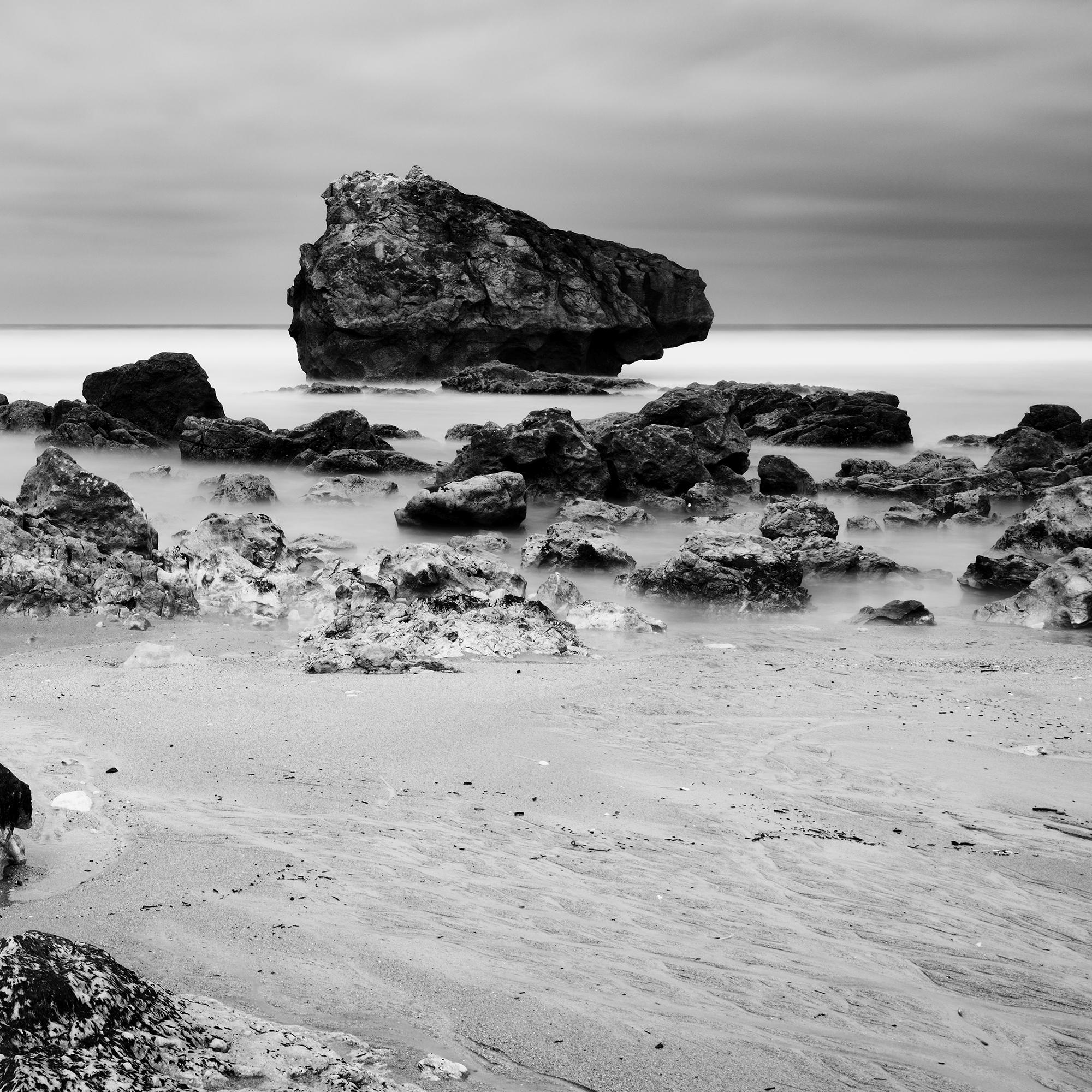 Point de vue Panorama, giant rock, France, black and white landscape photography For Sale 6