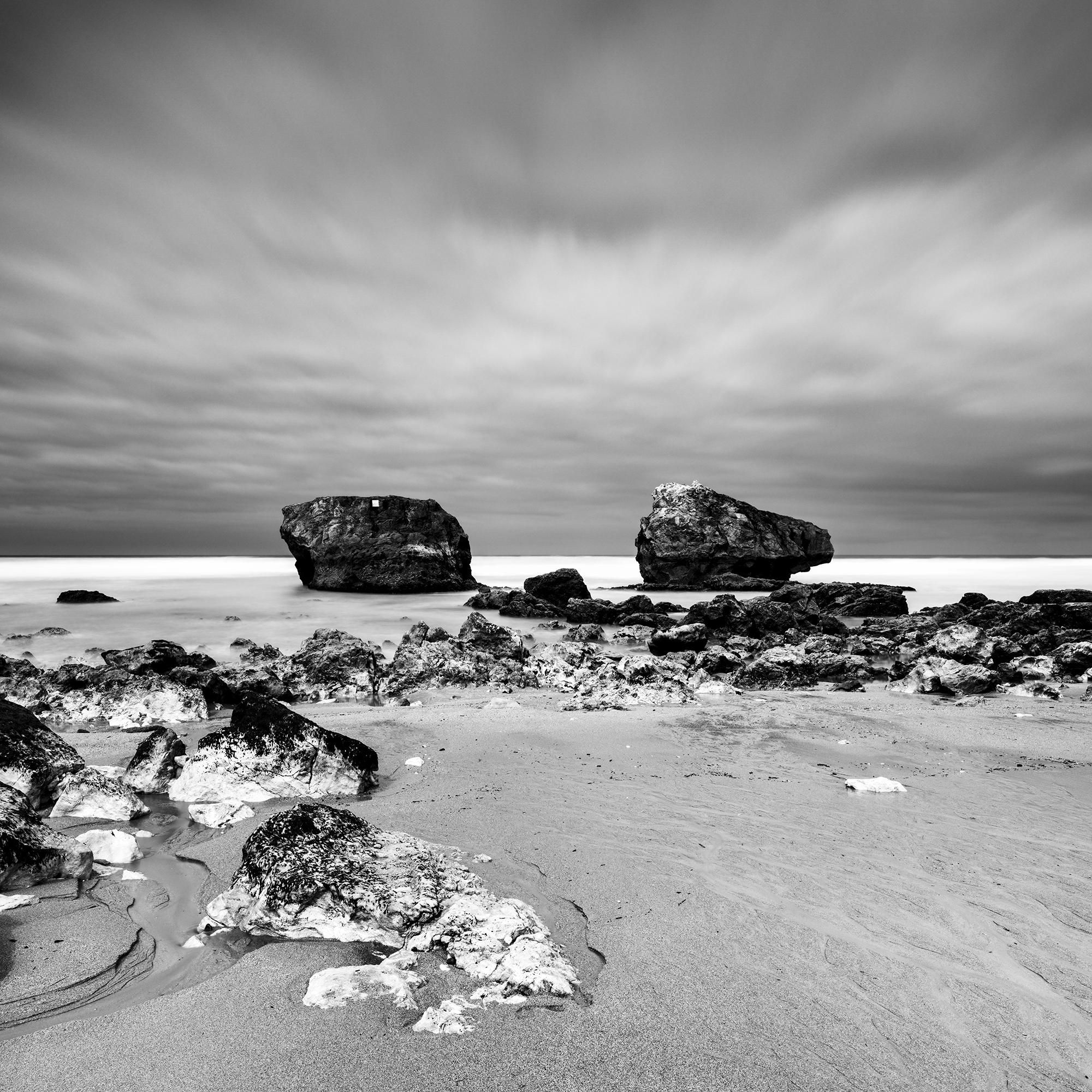 Point de vue Panorama, giant rock, black and white photography, landscape For Sale 3