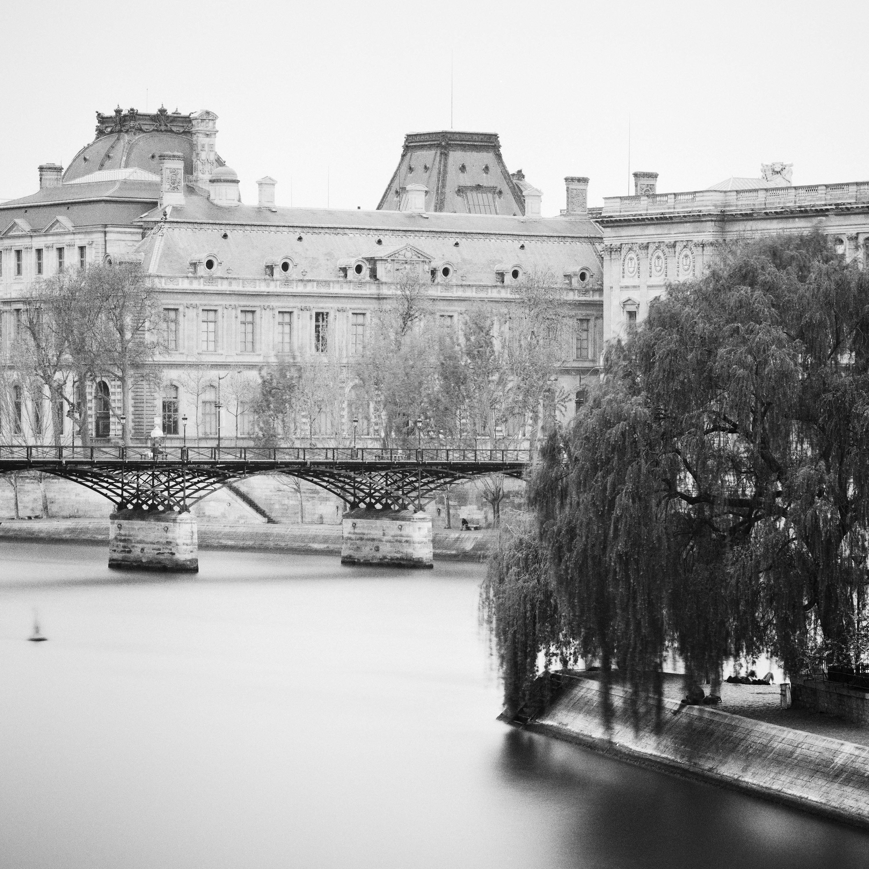 Pont Neuf, Paris, Frankreich, Schwarz-Weiß-Fotografie, Landschaft, Kunstdruck im Angebot 4