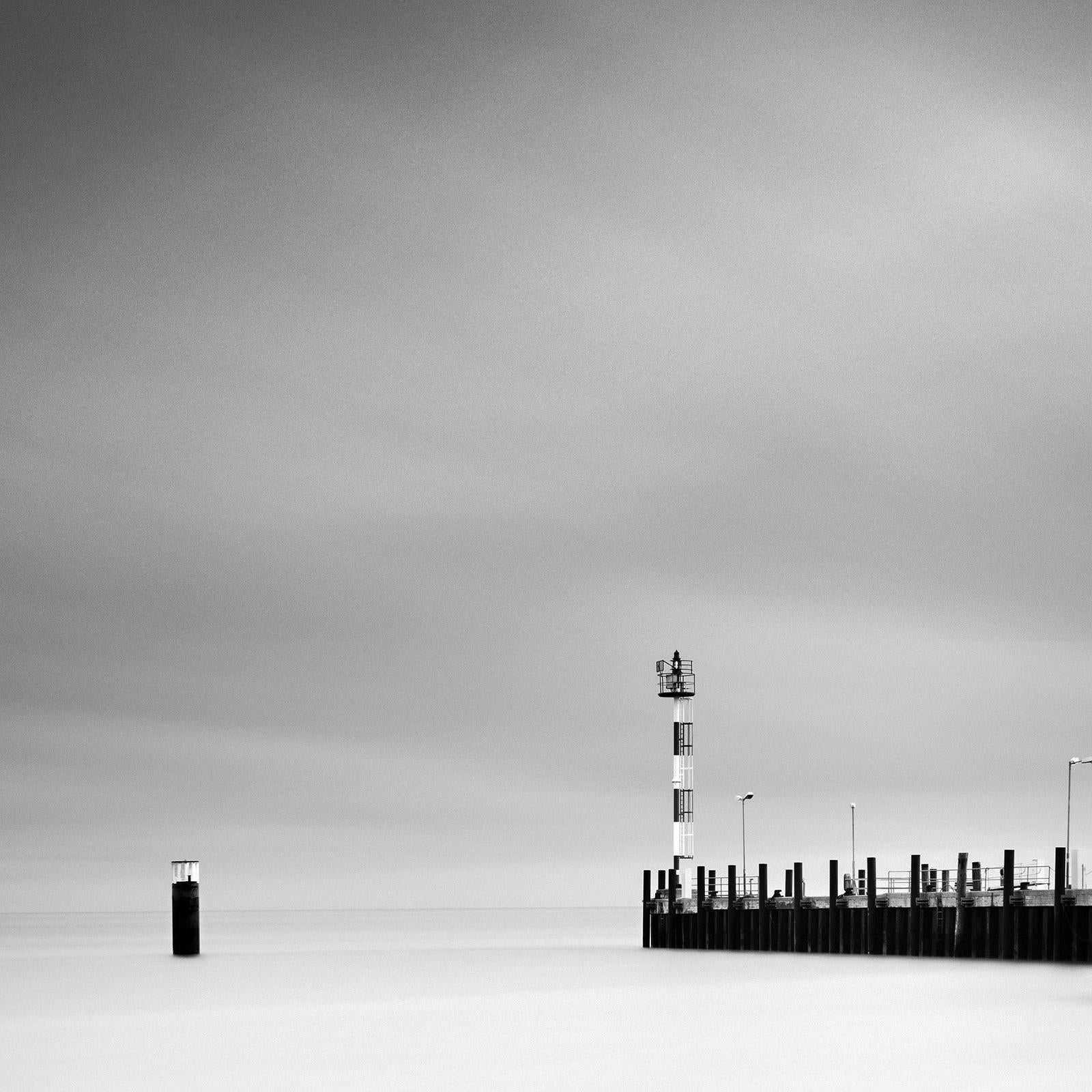 Port List, Sylt, Nordsee, monochrome Fotografie, limitierte Auflage, Landschaft im Angebot 4