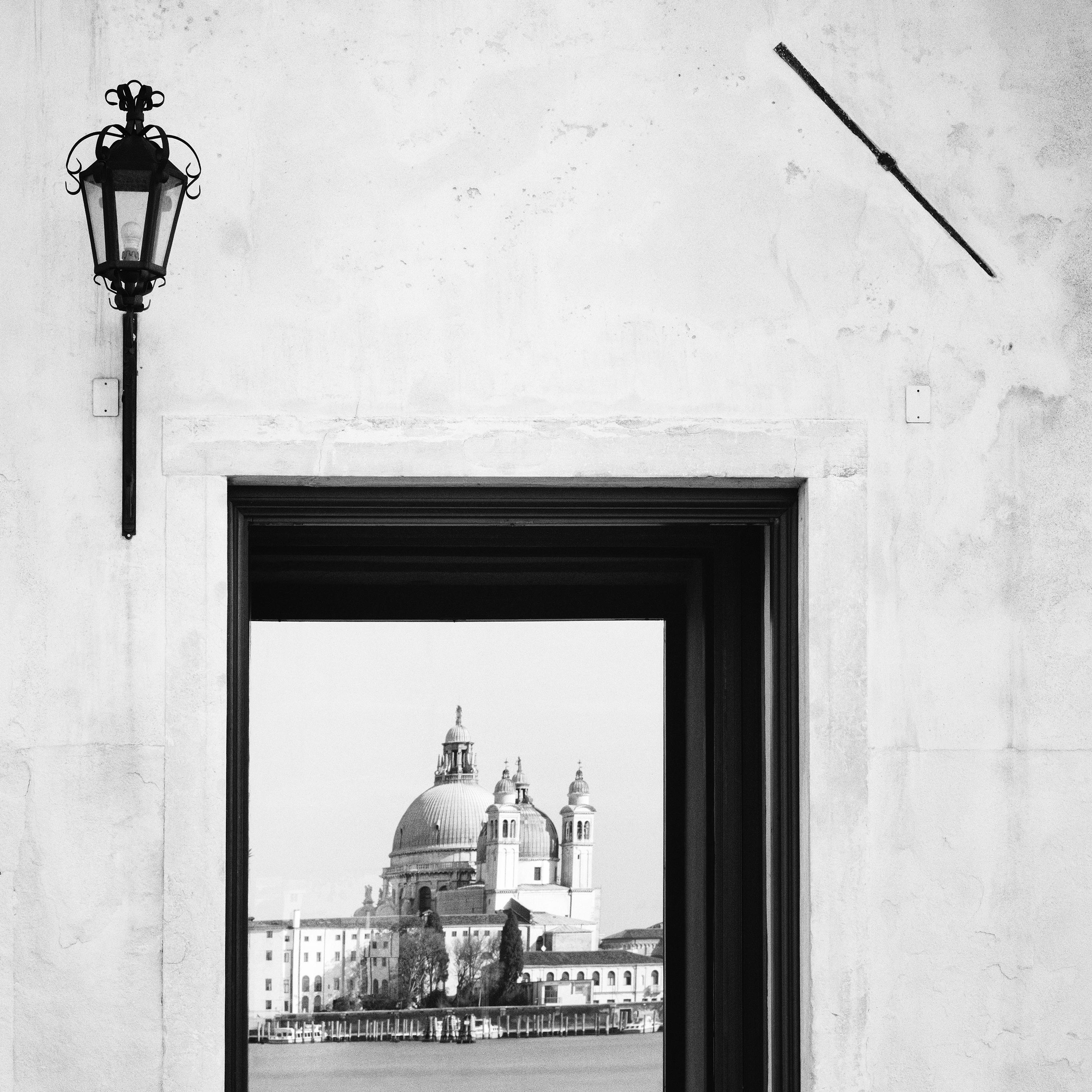 Reflection, Venice, Italy, black and white fine art landscape photography print For Sale 4