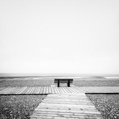 Relaxing Point beach life France black white fine art landscape photography 