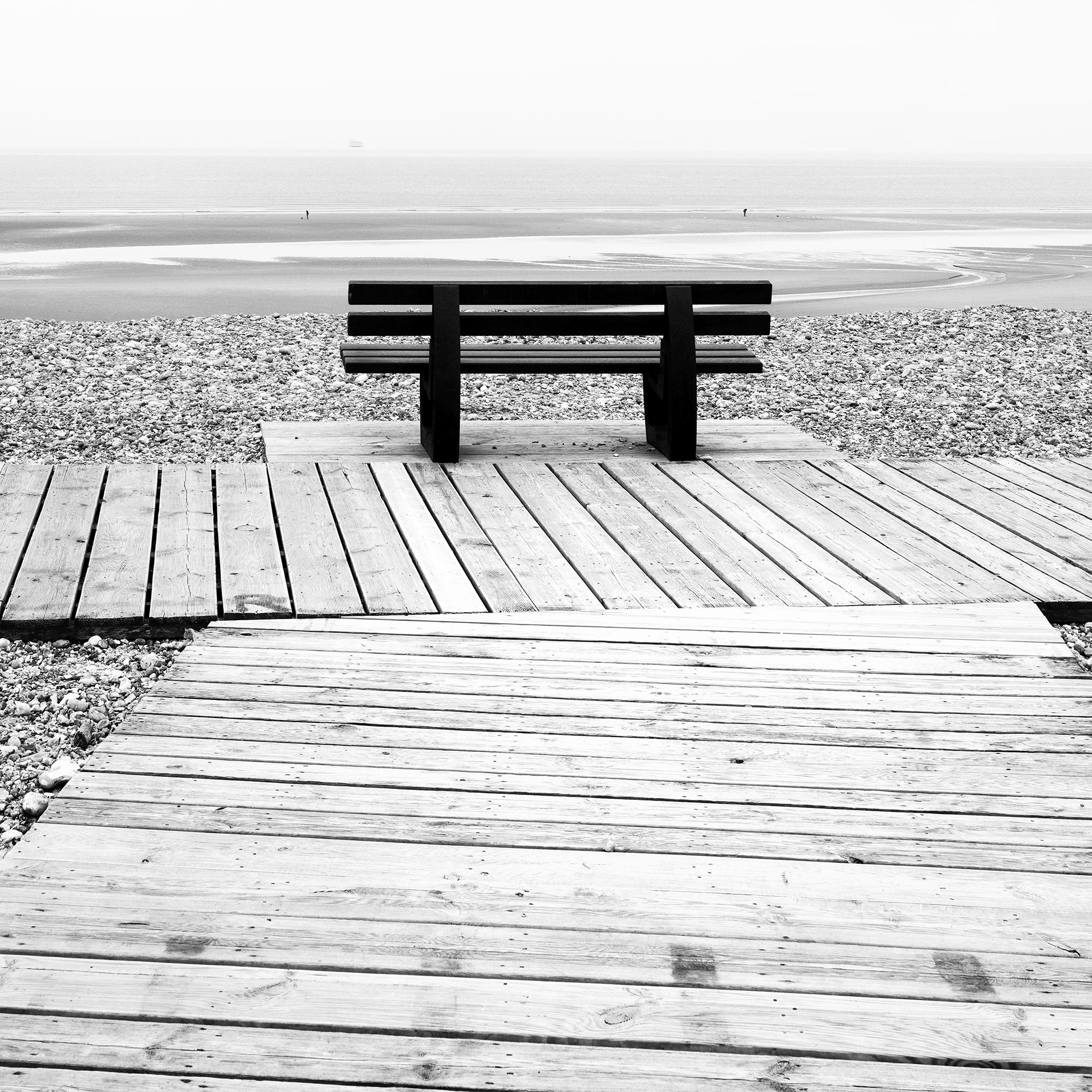 Punto de relajación, fotografía minimalista de paisaje, impresión monocroma, limitada en venta 5