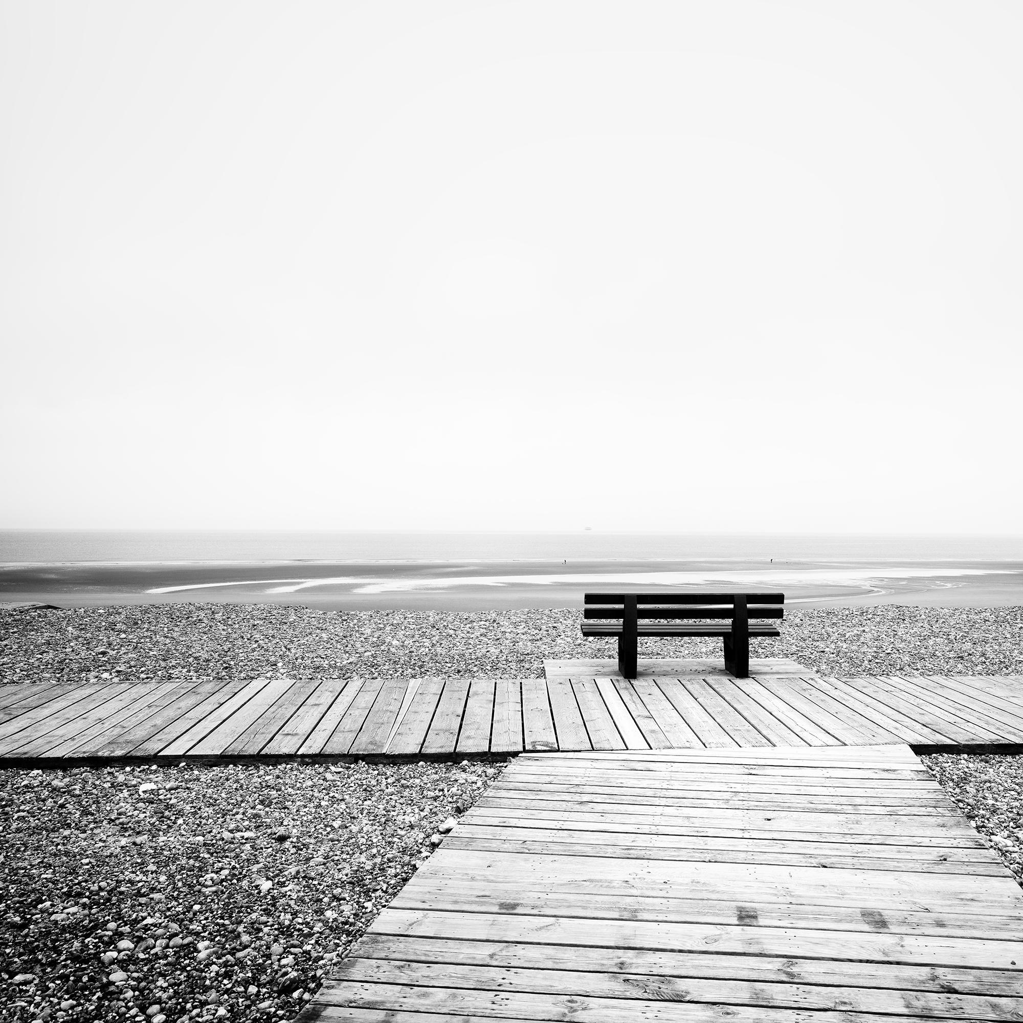 Punto de relajación, fotografía minimalista de paisaje, impresión monocroma, limitada en venta 3