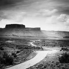 Road to Nowhere, Utah USA – Black-and-White Photograph, Limited Edition
