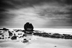 Rocks on the SHORE, Atlantikküste, Schwarz-Weiß-Fotografie, Landschaft