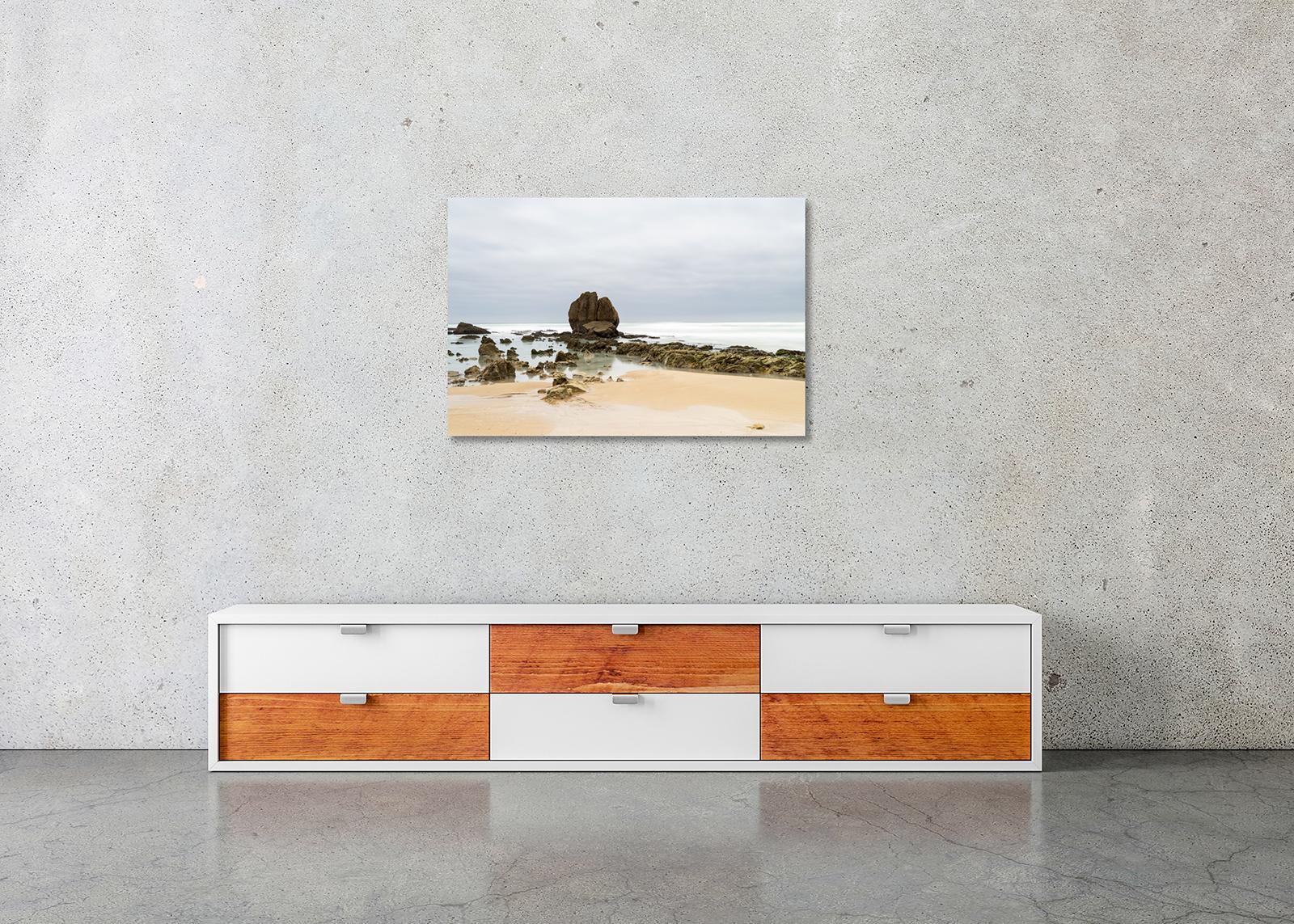 Rocks on the Shore, Great Rock, Sand Beach, Farbfotografie, limitierte Auflage im Angebot 2