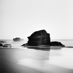 Rocky Beach, littoral, photographie en noir et blanc, édition limitée, paysage