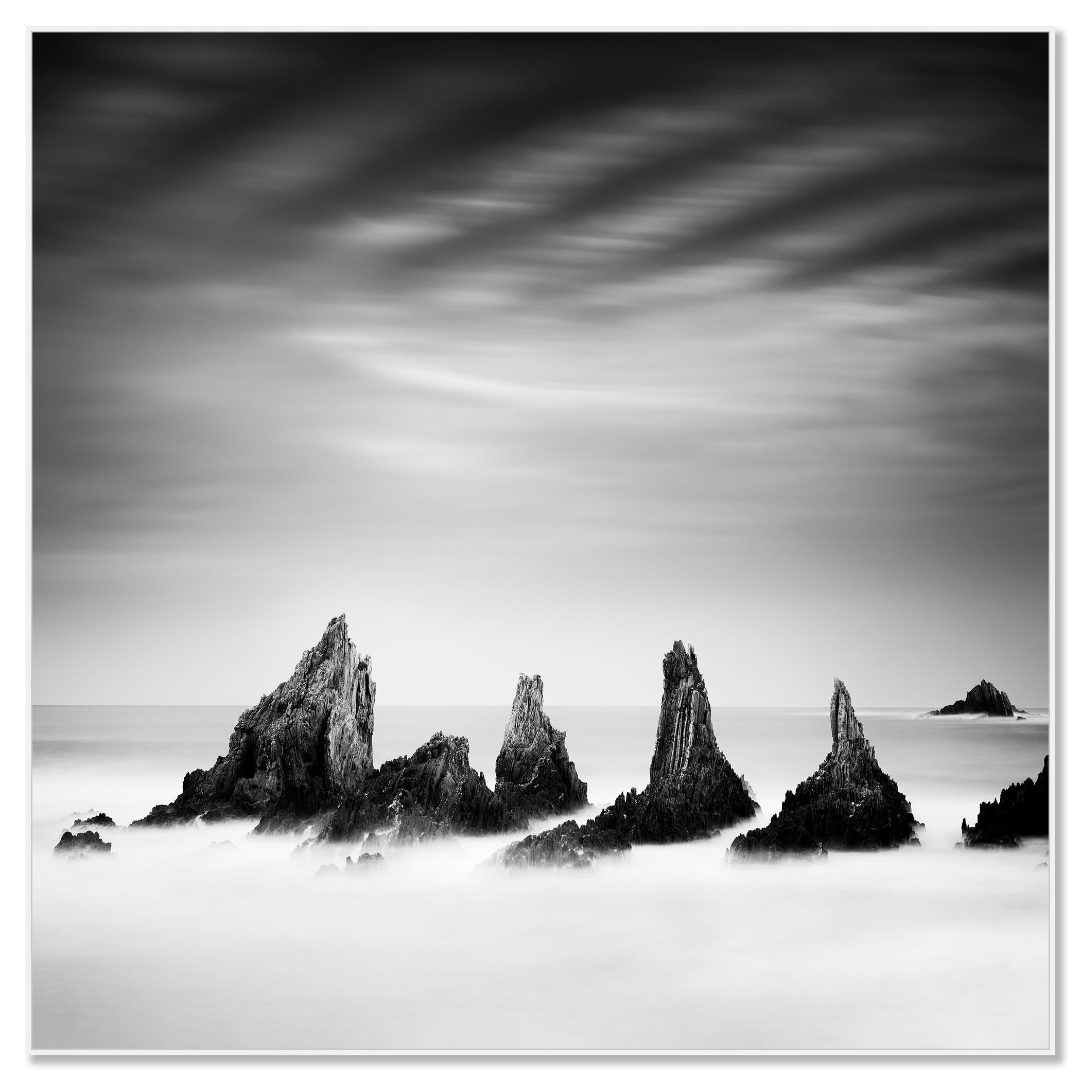 Rocky Peaks, Landschaftsfotografie, limitierte Auflage, Schwarz-Weiß-Kunstwerke (Zeitgenössisch), Photograph, von Gerald Berghammer