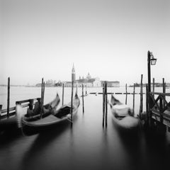 Santa Maria della Salute, Venice, black and white cityscape fine art photography