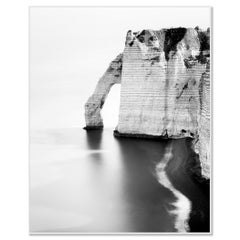 The Sea Arch at Étretat, France – Black and White Fine Art Photography Print