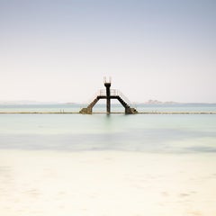 Sea Water Swimming Pool, photograph, landscape, limited edition color art print