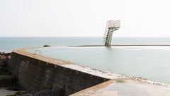 Sea Water swimming Pool, Diving Platform, color photography limited edition