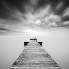 Self Portrait lake storm long exposure waterscape photography