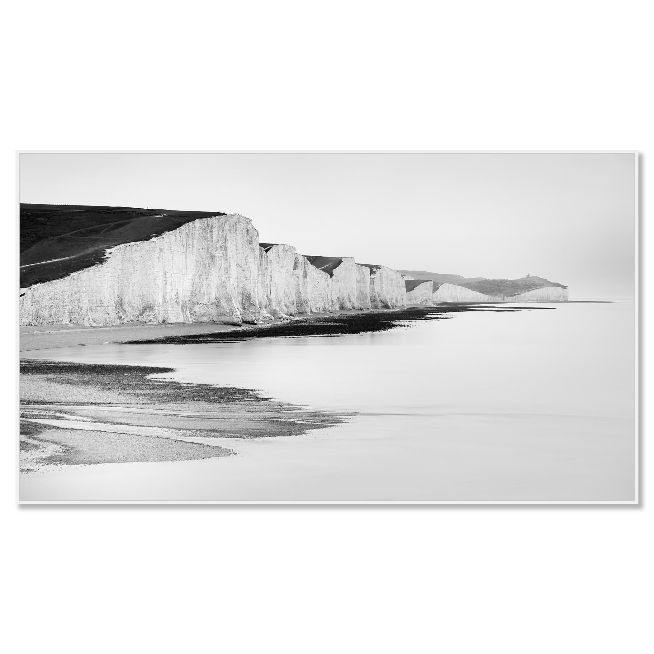Seven Sister, White Chalk Cliffs, limited edition landscape photography - Photograph by Gerald Berghammer