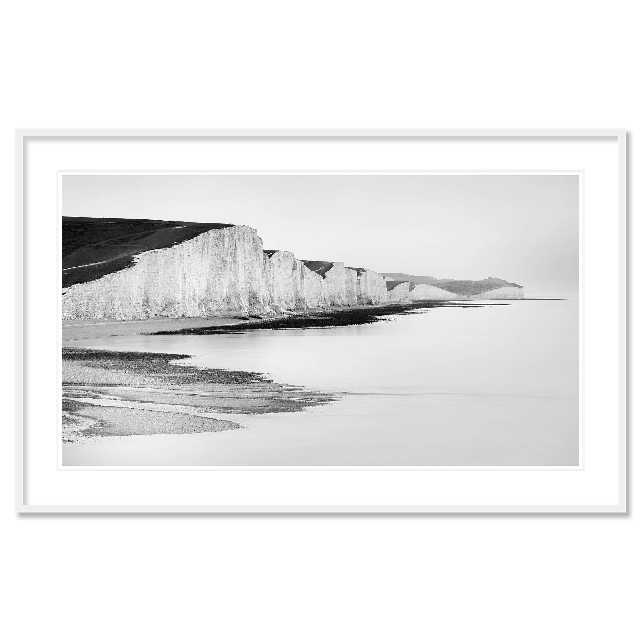 Seven Sisters Panorama Study 1, England - no. 21372
Archival pigment ink print as part of a limited edition of 7. Prints are made to order in limited editions on Hahnemuehle Photo Rag Baryta. Each print is stamped on the back and signed and numbered