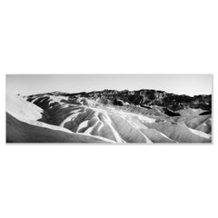 Shadow Mountains, Death Valley, USA - black and white photography - landscape