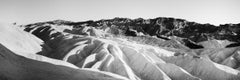 Shadow Mountains, Death Valley, USA - black and white photography - landscape