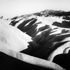 Shadow Mountains, USA, Death Valley, black and white photograph, limited edition
