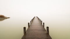 Silent Lake Panorama - color large scale - long exposure seascape - limited