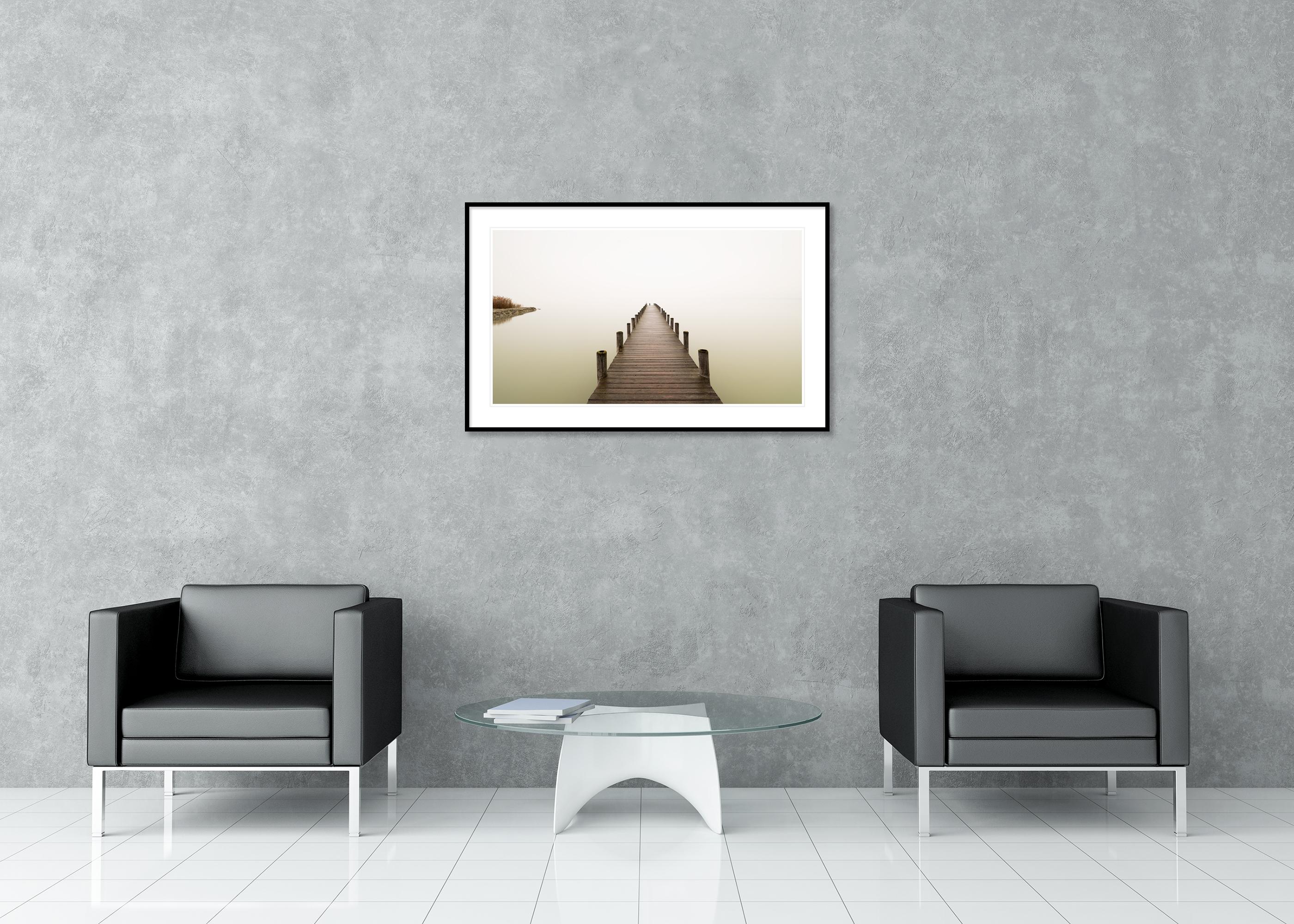 Silent Lake Panorama - color large scale - long exposure seascape - limited For Sale 2