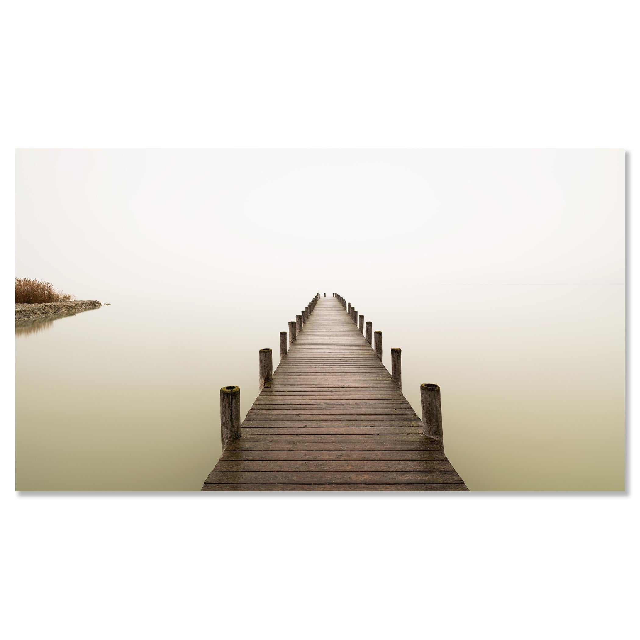 Silent Lake Panorama - color large scale - long exposure seascape - limited For Sale 3