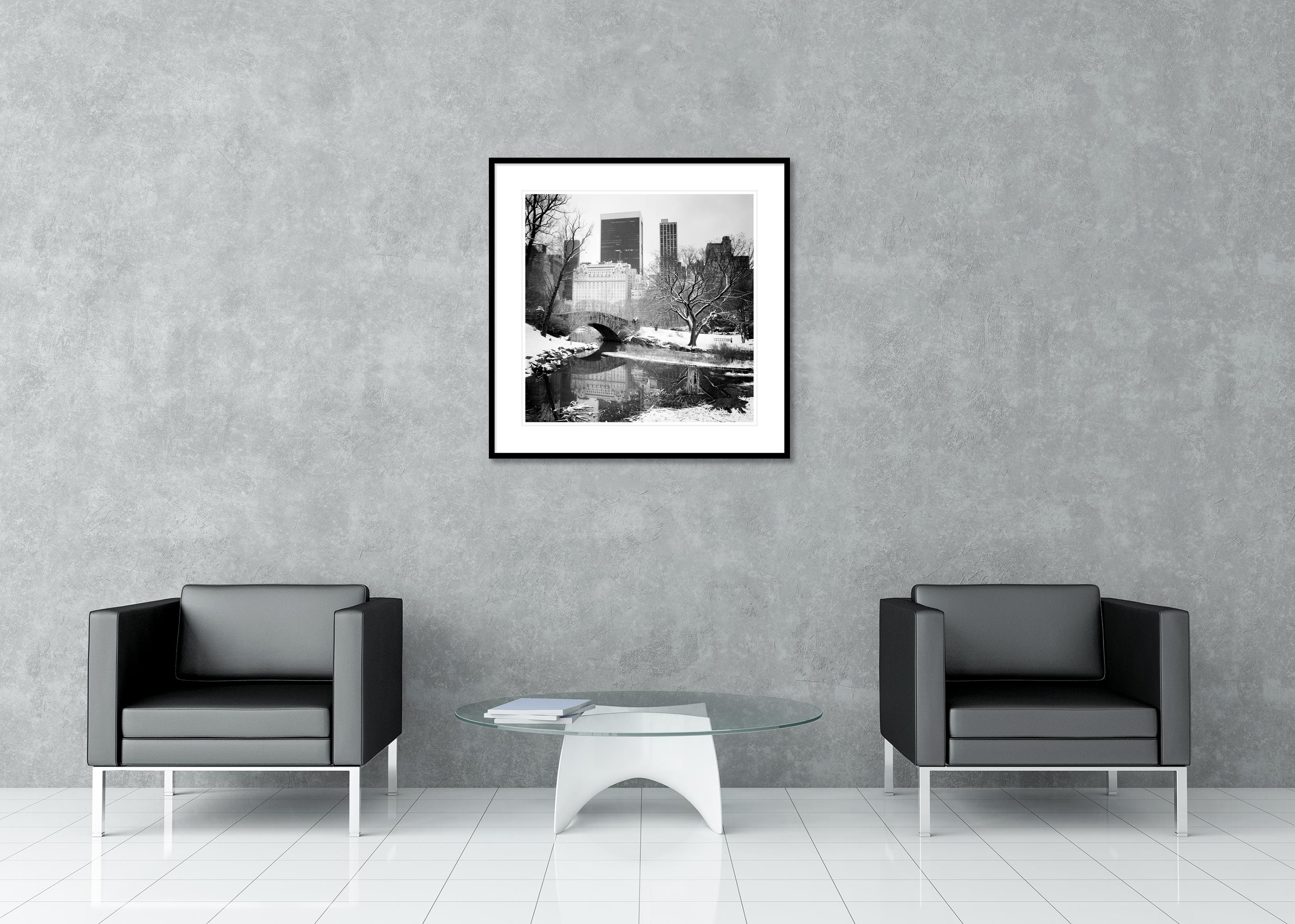 Snow covered Central Park New York City limited For Sale 1