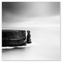 Split Rock, Scozia, meraviglia della natura, fotografia in bianco e nero, paesaggio