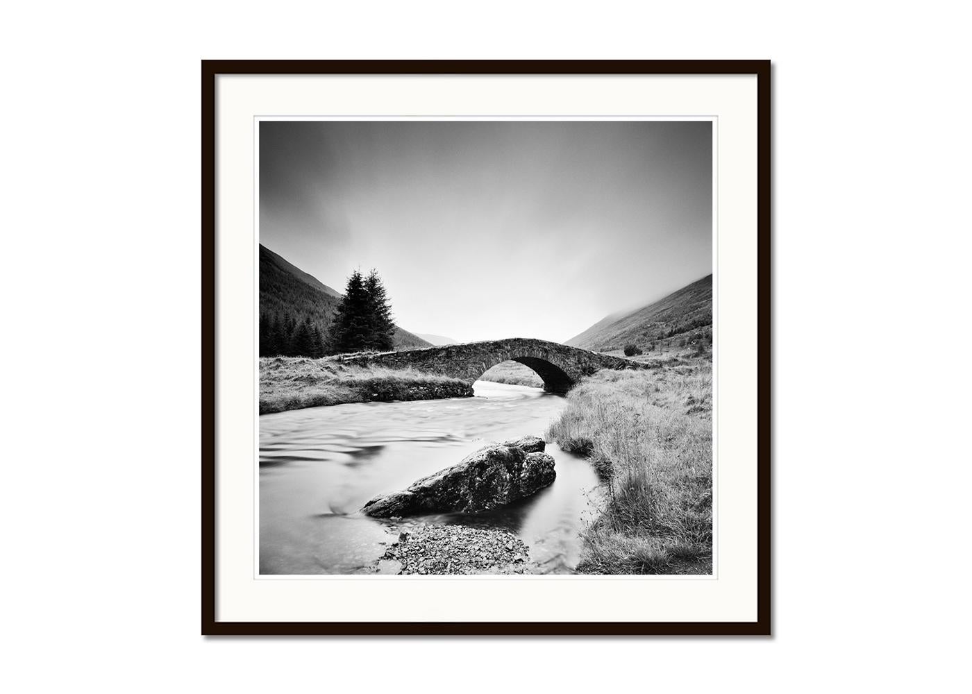 Stone Bridge, Highlands, Monochrome, Limited Edition Photograph, landscape Print For Sale 1