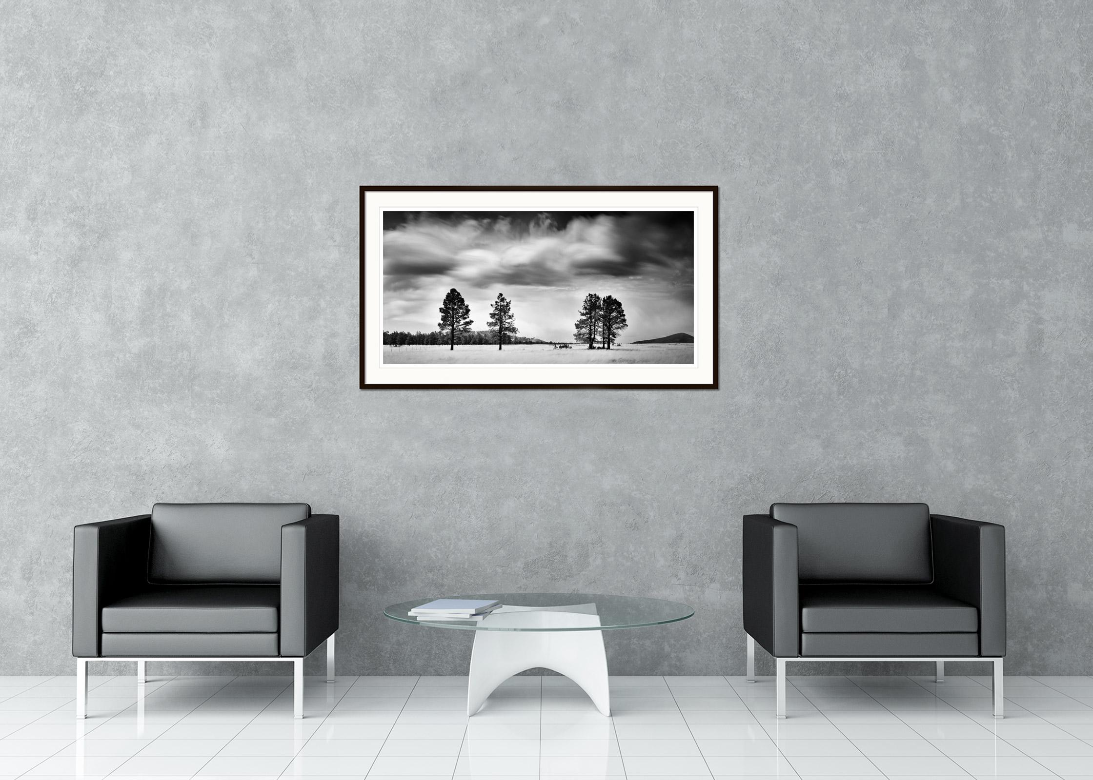 Black and white fine art long exposure landscape photography. Archival pigment ink print as part of a limited edition of 9. All Gerald Berghammer prints are made to order in limited editions on Hahnemuehle Photo Rag Baryta. Each print is stamped on