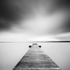 Storm Romance, minimalist waterscape, limited edition photograph, b&w landscape